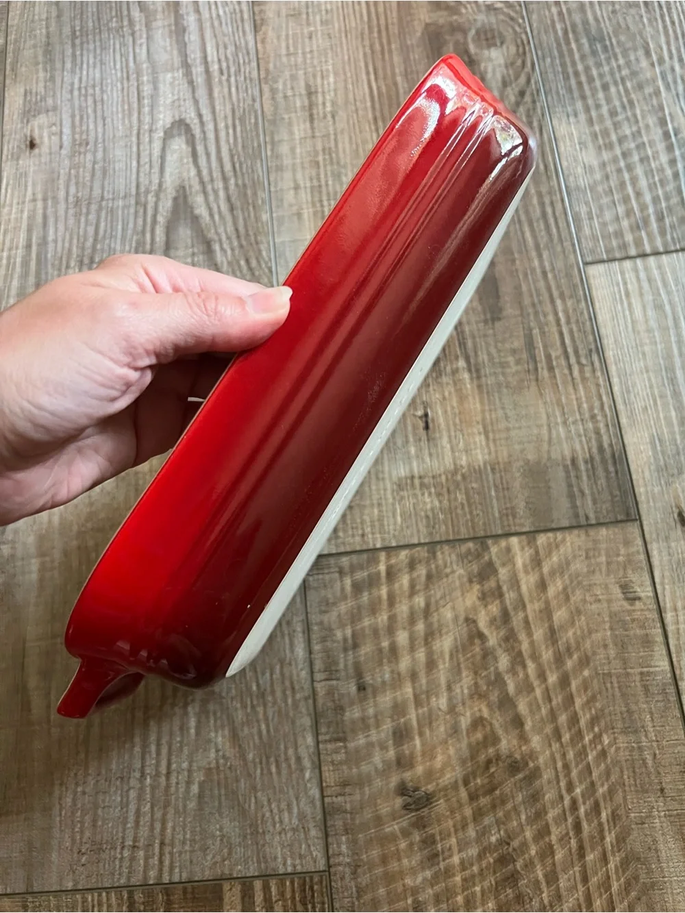 Le Creuset stoneware durable handles